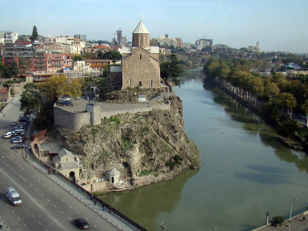 река кура тбилиси
