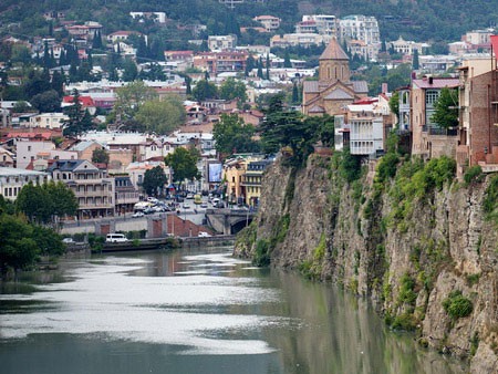 река кура тбилиси