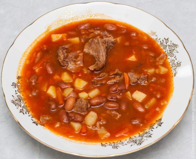 Рецепт настоящего грузинского супа харчо