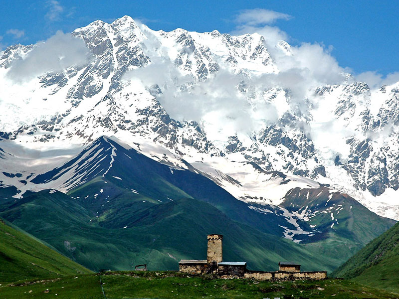 Сванетия грузия фото горы