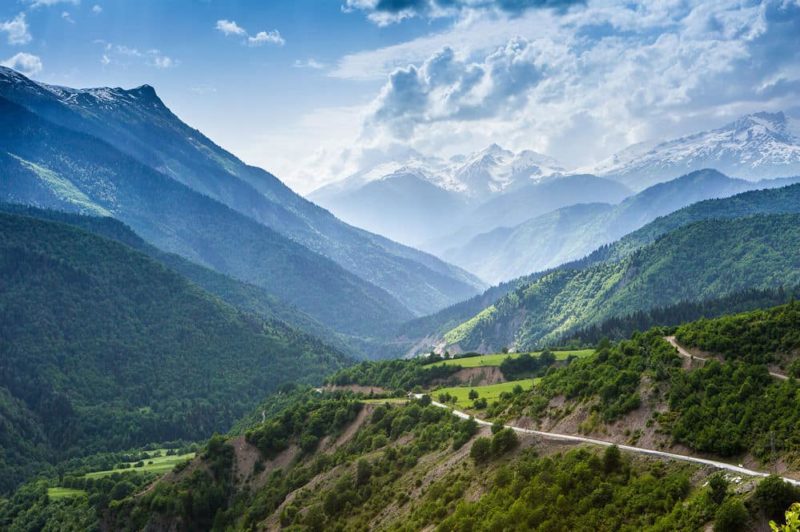 природа грузии