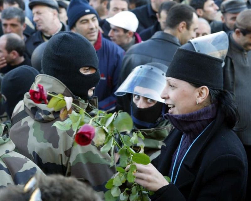 революция роз в грузии