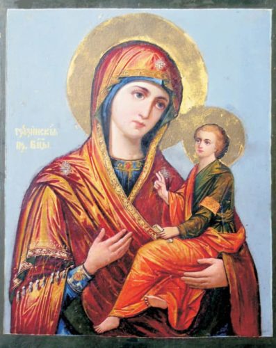 Грузинская икона Божией матери