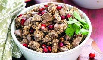 Кучмачи по-грузински из куриных потрохов