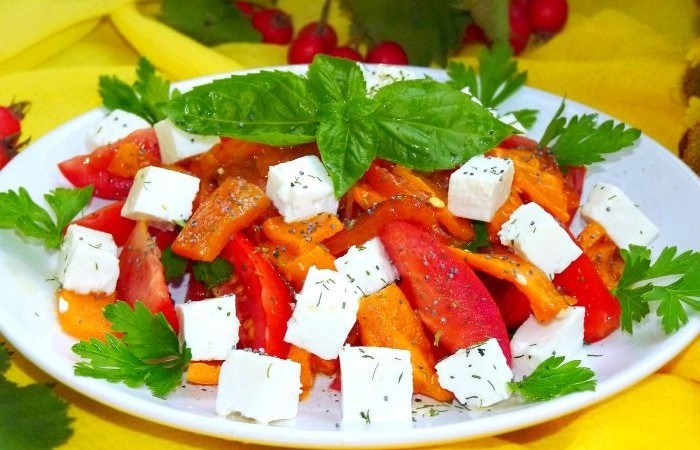 Грузинский салат: классический рецепт