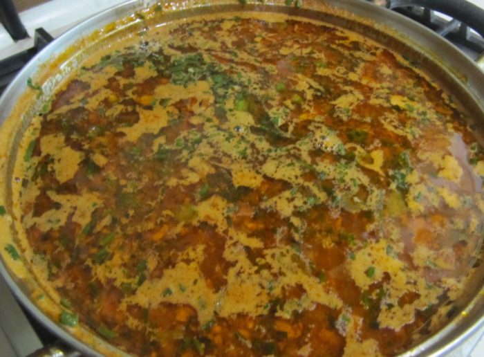 Суп харчо из говядины с рисом