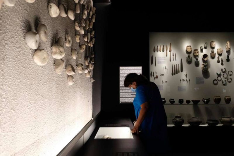 Экспозиция музея в Болниси