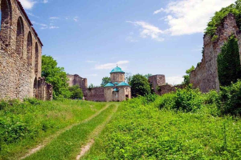 Город-крепость Кветера в Грузии